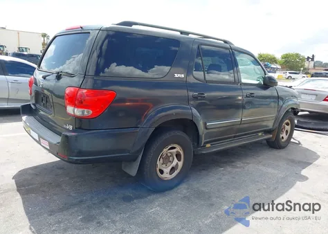 2005 Toyota Sequoia Sr5 V8 z USA, uszkodzony, nr VIN 5TDZT34A25S264263